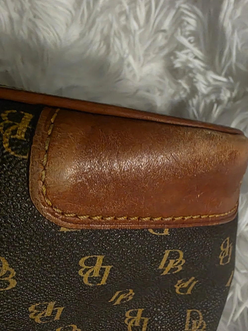 Dooney & Bourke Brown Small Hobo Bag